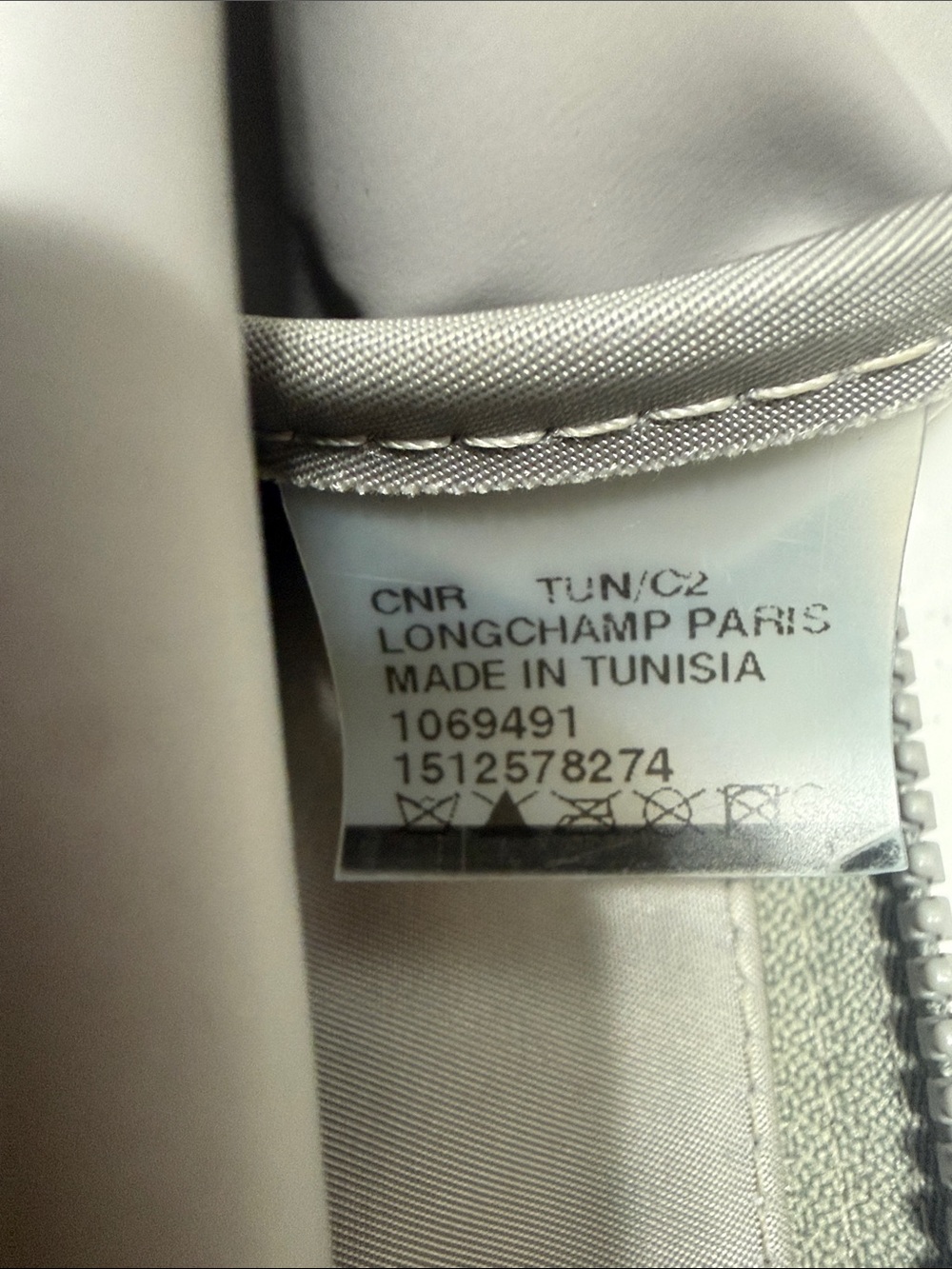 Longchamp Classic Gray Tote Bag with straps. In good conditions - Picture 16 of 16